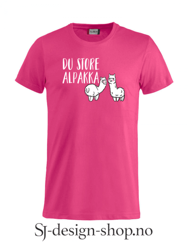 Du store alpakka