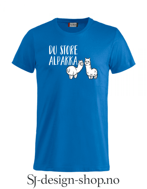 Du store alpakka