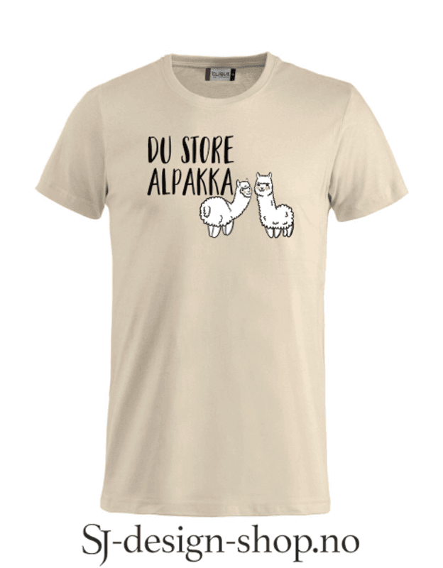 Du store alpakka