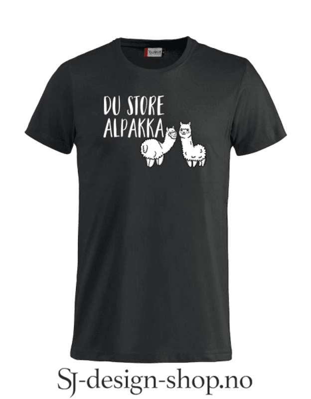 Du store alpakka