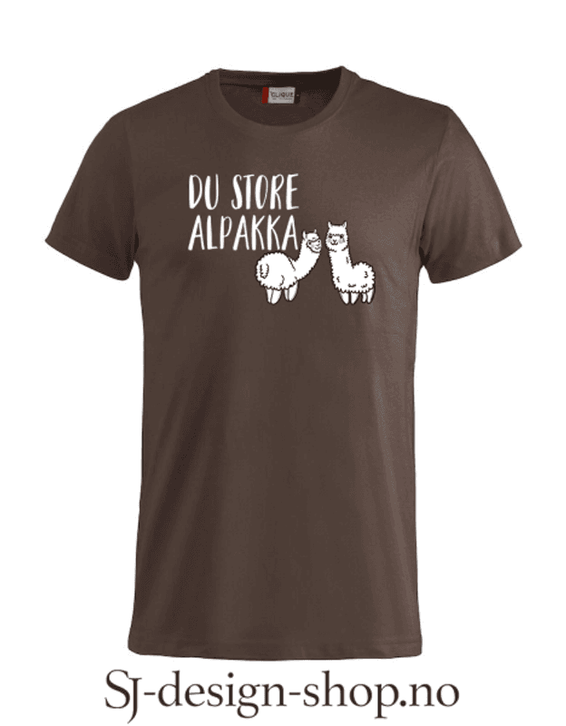 Du store alpakka