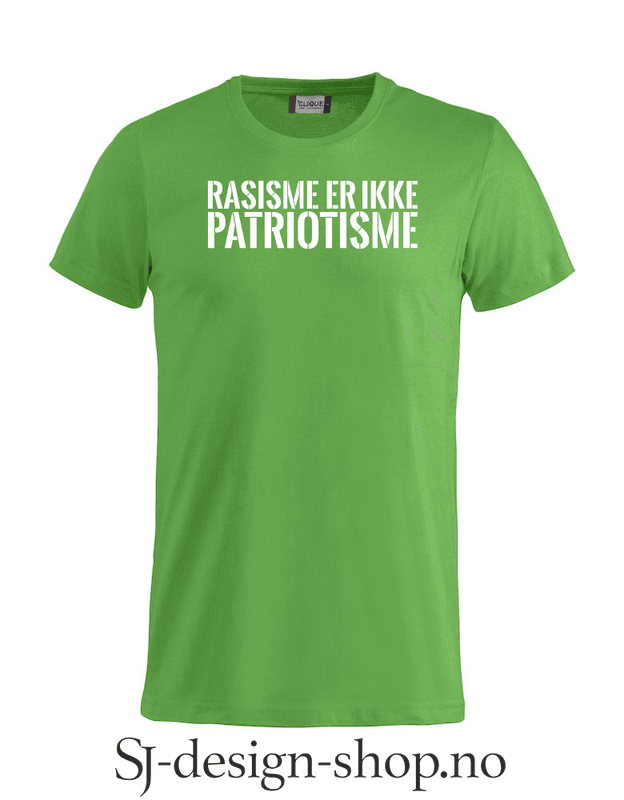 Rasisme er ikke Patriotisme